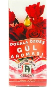 Gençay Doğala Özdeş Gül Aroması 20 ML Gençay Doğala Özdeş Gül Aroması 20 ML