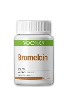 Voonka Bromelain 60 Kapsül Voonka Bromelain 60 Kapsül
