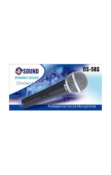 D Sound Ds-58 Kablolu Vokal Dinamik Mikrofon Seti D Sound Ds-58 Kablolu Vokal Dinamik Mikrofon Seti