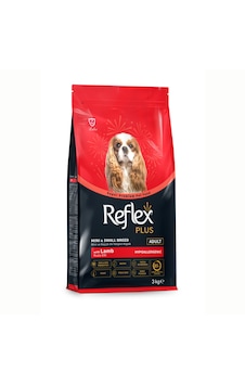 Reflex Plus Kuzu Etli Mini ve Küçük Irk Yetişkin Köpek Maması 3 KG