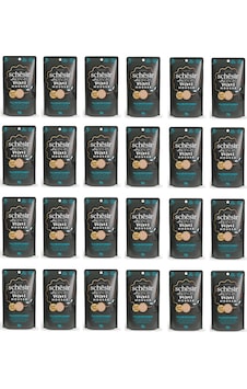Schesir After Dark Tavuk Ve Bıldırcın Yumurtalı Pouch Mousse Kedi Yaş Mama 80 Gr. X 24 Adet