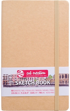Talens Art Creation Sketch Book 13x21 CM 140g 80 Yaprak Kraft Talens Art Creation Sketch Book 13x21 CM 140g 80 Yaprak Kraft