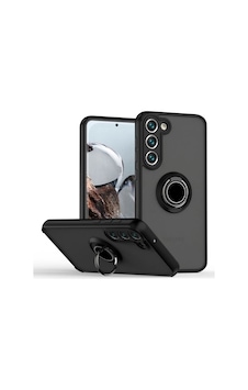 Nihcase Samsung Uyumlu Galaxy S21 Plus Kılıf Montreal Yüzüklü Mat Kapak