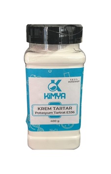Krem Tartar E336 400 Gr - Food Grade Potasyum Tartarat - Pratik