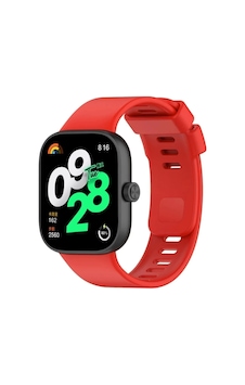 Gld-spt- Newface Xiaomi Redmi Watch 4 Klasik Kordon - Kırmızı Gld-spt- Newface Xiaomi Redmi Watch 4 Klasik Kordon - Kırmızı