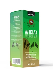 Pharmax Avirelax 30 Ml Muhabbet Kuşu Ve Papağanlar İçin Tüy Yolma Ve Sakinleştirici
