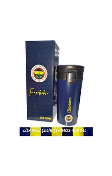 Fenerbahçe Lisanslı Çelik Termos Kilitli Mug 400 Ml Fenerbahçe Lisanslı Çelik Termos Kilitli Mug 400 Ml