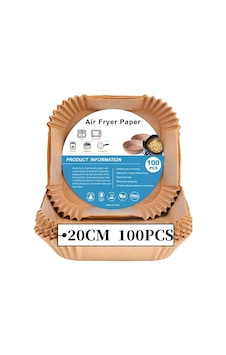 Sıcak Hava Fritözleri İçin Fırın Kağıdı, 100 Adet Airfryer Pişirme Kağıdı, Yapışmaz, Yağa Dayanıklı, Su Sıcak Hava Fritözleri İçin Fırın Kağıdı, 100 Adet Airfryer Pişirme Kağıdı, Yapışmaz, Yağa Dayanıklı, Su