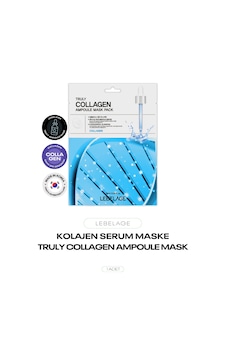Kolajen Serumlu Kağıt Maske Truly Collagen Ampoule Mask 1 Adet Kolajen Serumlu Kağıt Maske Truly Collagen Ampoule Mask 1 Adet