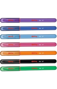 Rotring Jel Mürekkepli Tükenmez Kalem 7'li Rotring Jel Mürekkepli Tükenmez Kalem 7'li