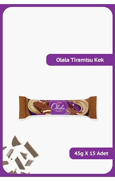 Olala Tiramisu 45g X 15 Adet Olala Tiramisu 45g X 15 Adet