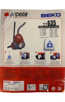 S 6255 B,s 6355 Yp Elektrikli Süpürge Toz Torbası 5 Adet S 6255 B,s 6355 Yp Elektrikli Süpürge Toz Torbası 5 Adet