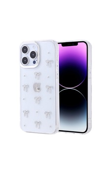 Apple Uyumlu iPhone 14 Pro Max Kılıf Airbag Tasarımlı Simli Şeffaf Zore Kutup Kapak Fiyonk Apple Uyumlu iPhone 14 Pro Max Kılıf Airbag Tasarımlı Simli Şeffaf Zore Kutup Kapak Fiyonk