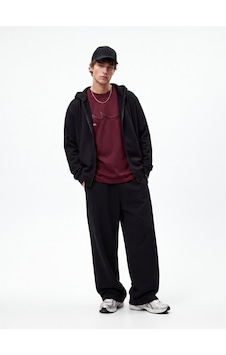 LTB Regular Fit Fermuarlı Kapüşonlu Siyah Sweatshırt LTB Regular Fit Fermuarlı Kapüşonlu Siyah Sweatshırt