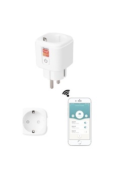 16a Beyaz Akıllı Priz, Wi-fi Ve Çocuk Korumalı 16a Beyaz Akıllı Priz, Wi-fi Ve Çocuk Korumalı