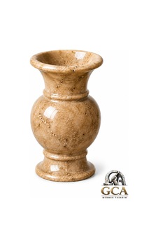 Gca Exclusive Kahverengi Bej Mermer Dekoratif Vazo Bej - 886704888 Gca Exclusive Kahverengi Bej Mermer Dekoratif Vazo Bej - 886704888