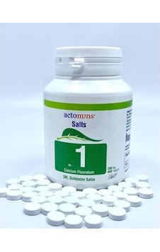 Schüssler Tuzları No1 Calciumfluoratum - 400 Tablet- 12-2026 Schüssler Tuzları No1 Calciumfluoratum - 400 Tablet- 12-2026