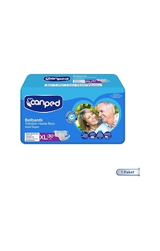 Canped Belbantlı Hasta Bezi Extra Büyük Boy Large 30 lu Canped Belbantlı Hasta Bezi Extra Büyük Boy Large 30 lu