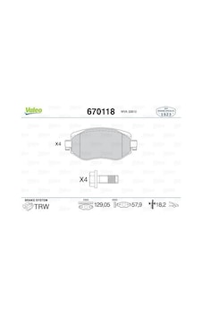 Ön - 60 - Fren Balatası Renault Megane Iv 15 Tüm Motor Tipleri G:129mm Y:58.4 Mm K:18mm Fte - Dpmıx-hb - Kırmızı Kutu Ön Fren Balatası Ön - 60 - Fren Balatası Renault Megane Iv 15 Tüm Motor Tipleri G:129mm Y:58.4 Mm K:18mm Fte - Dpmıx-hb - Kırmızı Kutu Ön Fren Balatası