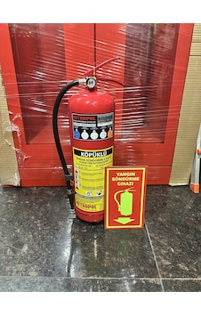 6 Kg Aff Köpüklü Yangın Söndürme Cihazı 4 Yıl Garantili 6 Kg Aff Köpüklü Yangın Söndürme Cihazı 4 Yıl Garantili