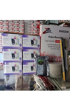 5mp 6 Li Full Kamera Seti Yüz Ve Araç Algilamali Sesli-127084