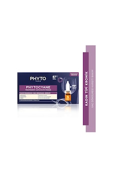Cyane Kadın Tipi Kronik Saç Dökülmesi Karşıtı Bakım Serumu 12 x 5 ML