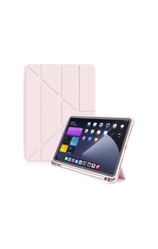 Apple iPad Uyumlu 8. 10.2 İle Uyumlu Kılıf Kalem Bölmeli Trifolding Case A2270 A2428 A2429 A2430 Rose Gold Sku: Zeusb0dxlynm4r Arka Kapak