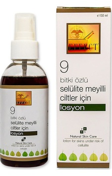 Effect 9 Bitki Özlü Selülite Meyilli Ciltler İçin Losyon 150 ML