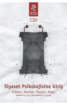 Siyaset Psikolojisine Giriş / Kolektif 9786056955266 Siyaset Psikolojisine Giriş / Kolektif 9786056955266