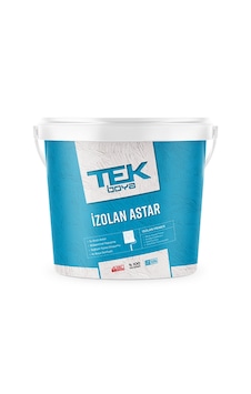 Tek İzolan Alçı Astarı 1/7 Konsantre Astar 0,75 Lt Şeffaf 0,75 L Tek İzolan Alçı Astarı 1/7 Konsantre Astar 0,75 Lt Şeffaf 0,75 L