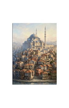 Süleymaniye Camii Ve Tarihi Evler Manzarası Dekoratif Kanvas - Mdf Ahşap Tablo Çok Renkli Süleymaniye Camii Ve Tarihi Evler Manzarası Dekoratif Kanvas - Mdf Ahşap Tablo Çok Renkli