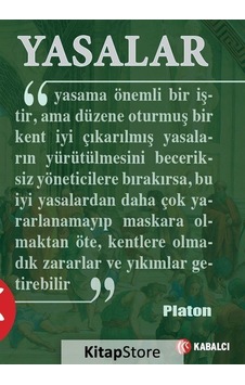 Yasalar - Platon - Kabalcı Yayınevi Yasalar - Platon - Kabalcı Yayınevi