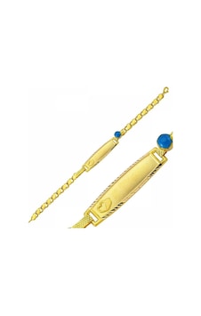 Altın Çocuk Bileklik Lazerle Isim Yazılır Sg42-4561570 Sarı Altın Altın Çocuk Bileklik Lazerle Isim Yazılır Sg42-4561570 Sarı Altın
