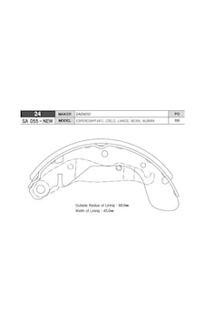Sangsın Sa055-new Arka Kampana Pabuç Balata Opel Corsa C / Vectra A / Astra F / Daewoo Nubıra 1.6l 2.0l J100 97-05 / L Anos 1.5l 97-05 / Espero 1.5l 1.8l 2.0l 95-99 / Nexıa 1.5l 95-97 1605056-1605042-1605953-1605929 1 Takım ıdır Sangsın Sa055-new Arka Kampana Pabuç Balata Opel Corsa C / Vectra A / Astra F / Daewoo Nubıra 1.6l 2.0l J100 97-05 / L Anos 1.5l 97-05 / Espero 1.5l 1.8l 2.0l 95-99 / Nexıa 1.5l 95-97 1605056-1605042-1605953-1605929 1 Takım ıdır