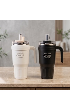 Taşıma Kulplu Pipetli Termos 1000ml Fzeetext Taşıma Kulplu Pipetli Termos 1000ml Fzeetext