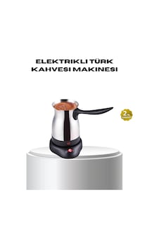 Paslanmaz Çelik Elektrikli Cezve 800w 6 Fincan Kapasiteli Paslanmaz Çelik Elektrikli Cezve 800w 6 Fincan Kapasiteli