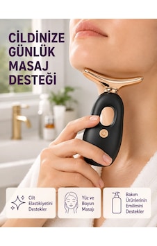 Mey İthalat Yüz Ve Göz Altı Masaj Cihazı Kırışıklık Karşıtı & Nemlendirici Etki Destekli Mey İthalat Yüz Ve Göz Altı Masaj Cihazı Kırışıklık Karşıtı & Nemlendirici Etki Destekli