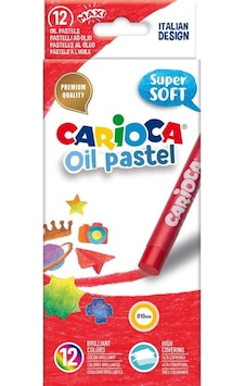 Carioca Yağlı Pastel Boya Kalemi 12'Li 43277