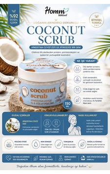 Homm Life Hindistan Cevizi Scrub Homm Life Hindistan Cevizi Scrub