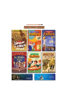 Timaş Çocuk Bu Benim İşim - Faruk Serisi - Müzede Bir Macera - Dünyanın En Korkak Hayvanı Set 6 Kitap