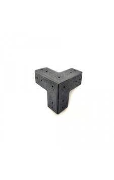 Antika Tarz Dekoratif Pirinç Köşe Gönye - 68x68 Mm, Oksit Standart Antika Tarz Dekoratif Pirinç Köşe Gönye - 68x68 Mm, Oksit Standart