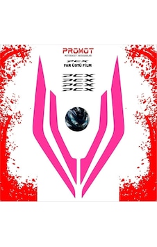 Promot Far Üstü Film Pembe - Honda Pcx 2021-2024 Promot Far Üstü Film Pembe - Honda Pcx 2021-2024