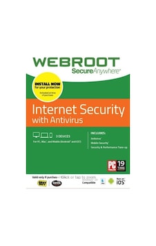 Webroot Secure Internet Securty 3 PC 2 Yıl Webroot Secure Internet Securty 3 PC 2 Yıl