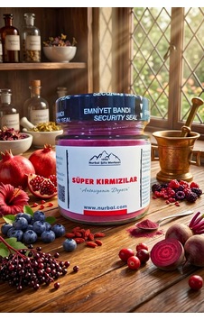 Nurbal Süper Kırmızılar Ekstrak Tozu 120 G Nurbal Süper Kırmızılar Ekstrak Tozu 120 G