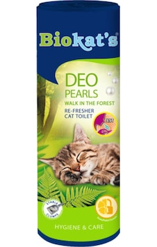Biokat's Deo Pearls Orman Kokulu Kedi Kumu Parfümü 700 G Biokat's Deo Pearls Orman Kokulu Kedi Kumu Parfümü 700 G