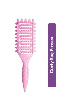 Pro Curlybrush - Kıvırcık Saçlar İçin Bukle Belirginleştirici Saç Fırçası Pembe Pro Curlybrush - Kıvırcık Saçlar İçin Bukle Belirginleştirici Saç Fırçası Pembe