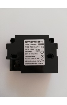 BRAHMA TCD1FAV Elektronik Ateşleme Transformatörü 15930021 230V 50-60Hz 31VA 1 x 17kV 33% BRAHMA TCD1FAV Elektronik Ateşleme Transformatörü 15930021 230V 50-60Hz 31VA 1 x 17kV 33%