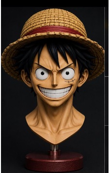 Luffy Özel Seri Reçine Baskı 7cm Figür