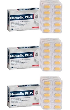 Nemolix Plus 30 Tablet 3 Adet Nemolix Plus 30 Tablet 3 Adet