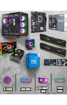 Symoon SYMOONPC0011 i5-14400F 16 GB 512 GB NVMe SSD 16 GB RTX4060Ti Free Dos Masaüstü Oyuncu Bilgisayarı Symoon SYMOONPC0011 i5-14400F 16 GB 512 GB NVMe SSD 16 GB RTX4060Ti Free Dos Masaüstü Oyuncu Bilgisayarı